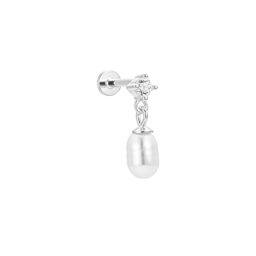 Pearl Flat Back Single Studs - Image 14