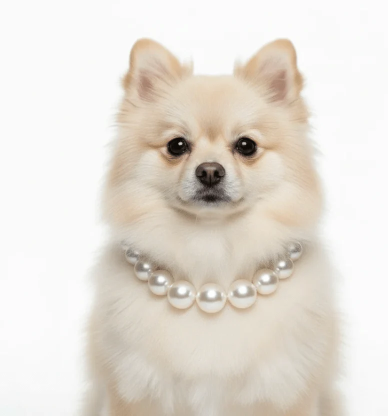 Pearl pet necklaces - Image 10