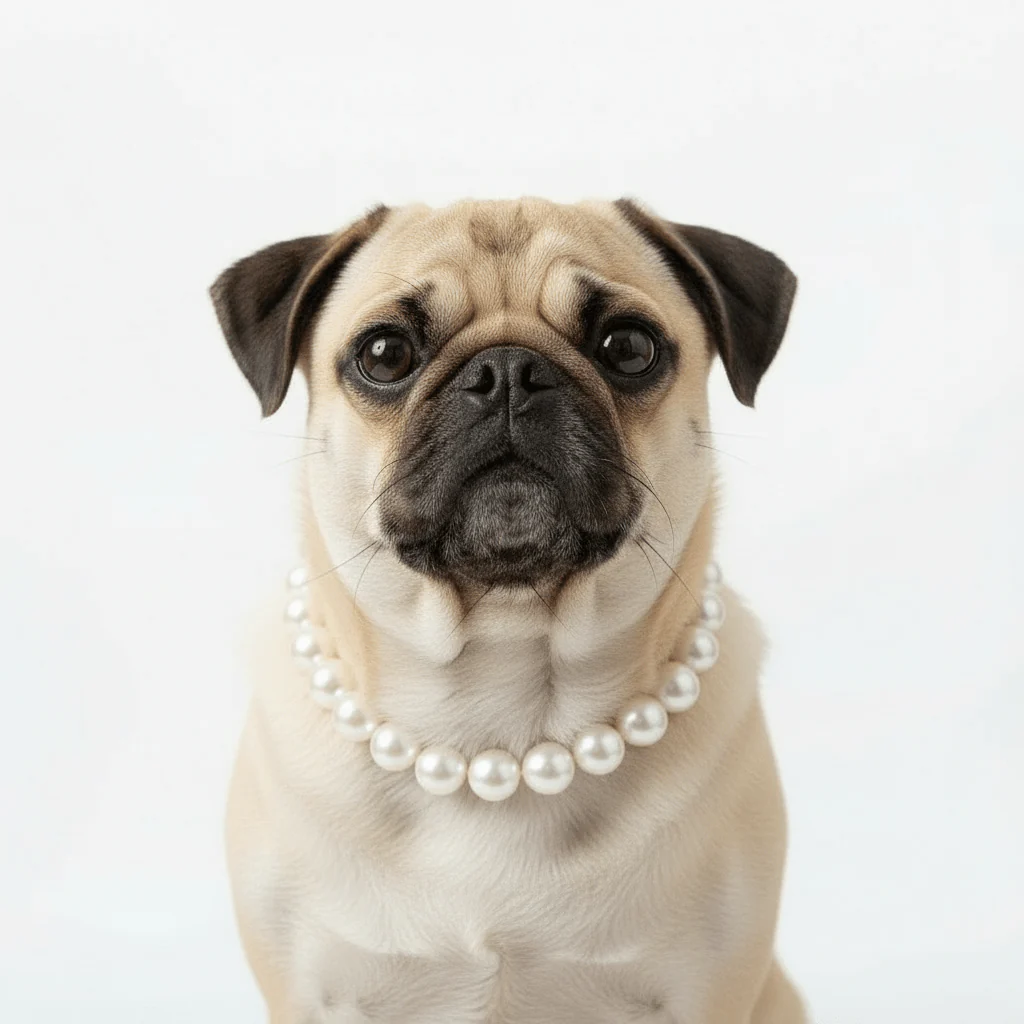 Pearl pet necklaces - Image 3