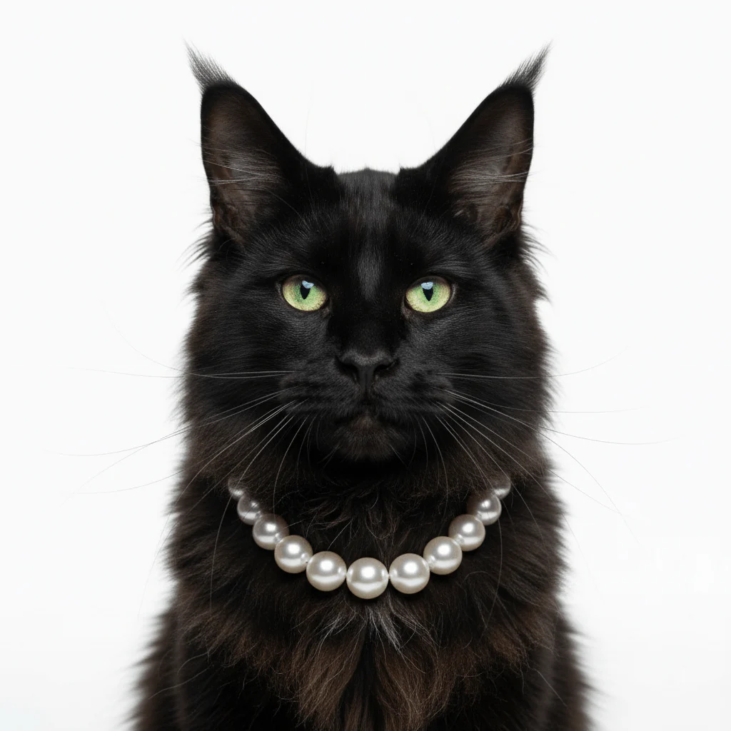 Pearl pet necklaces - Image 4
