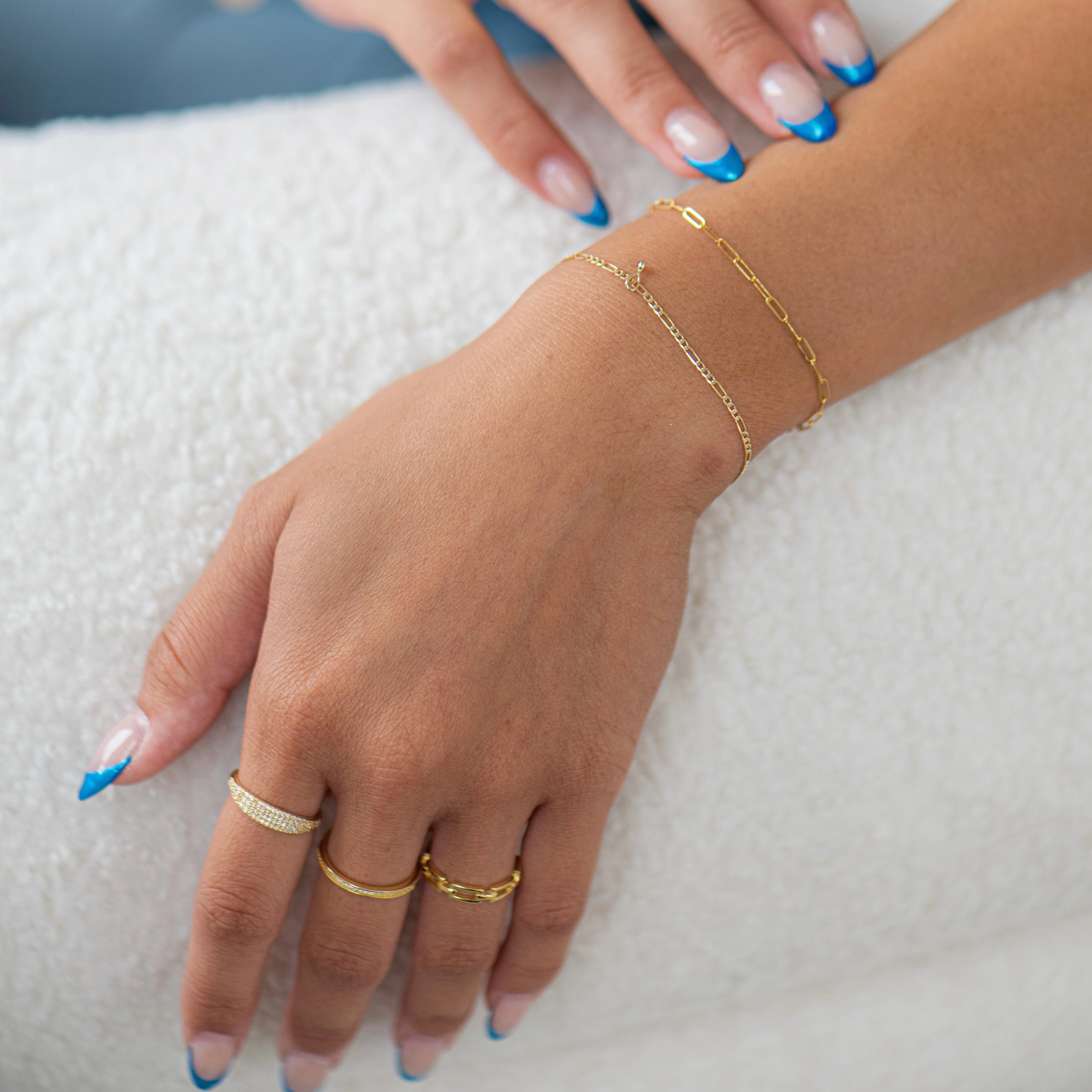 Solid gold Permanent Welded Bracelet - Image 5