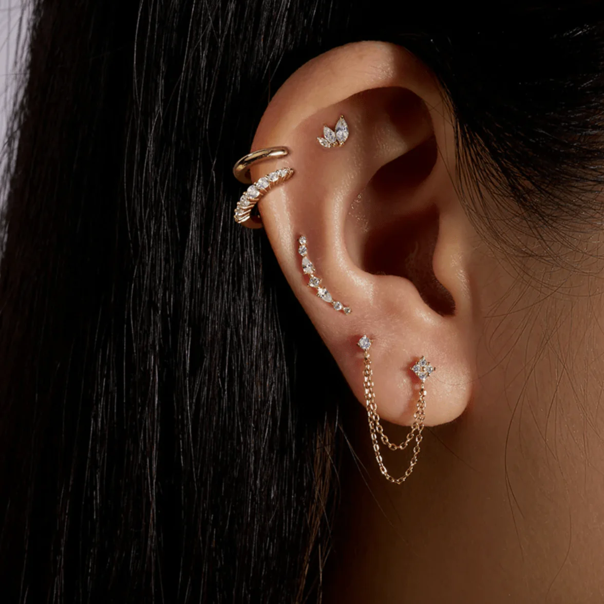 Petal Single Stud - Image 5