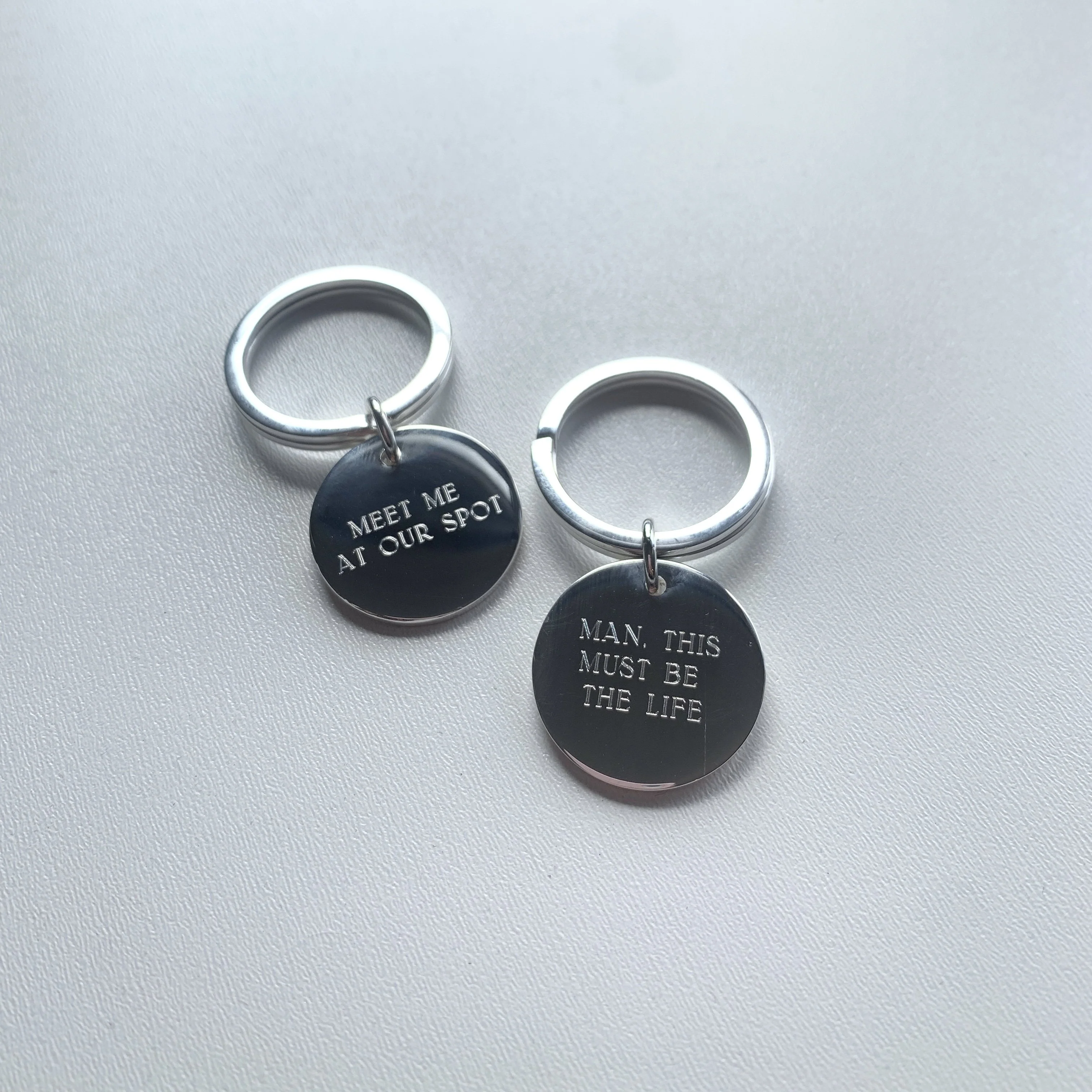 Riley Engravable Keychain - Image 5