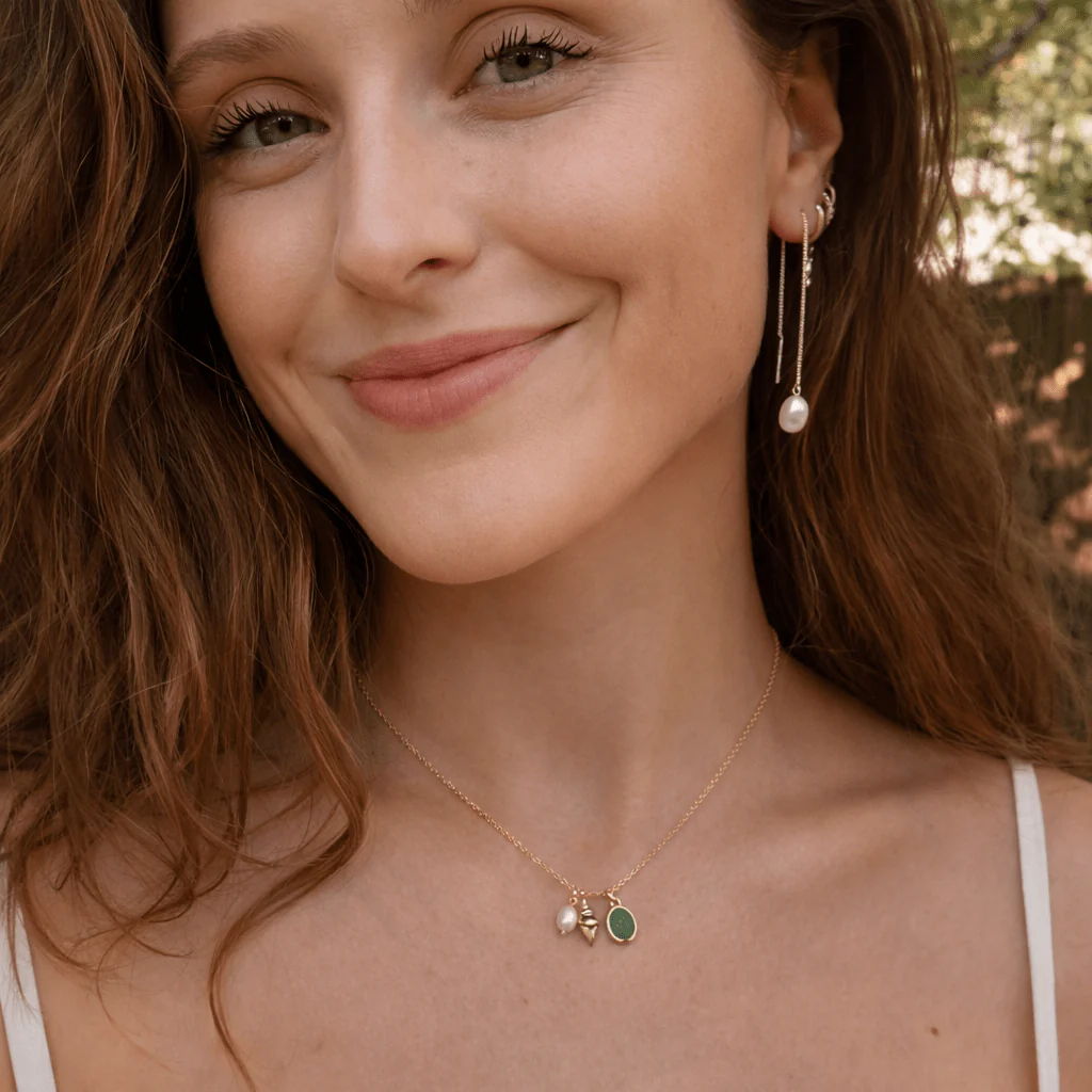 Shell Charm Necklace - Image 5