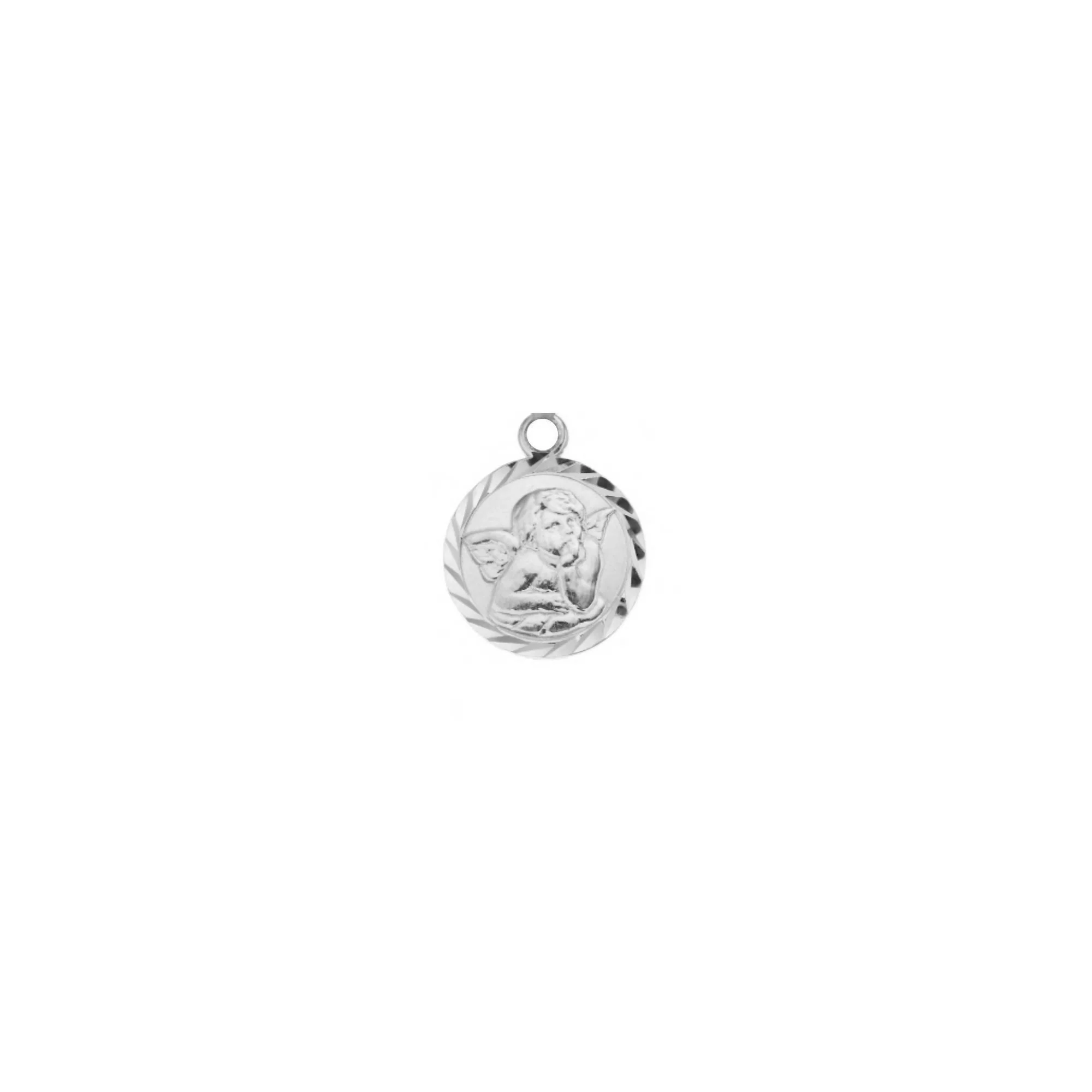 Sterling Silver Mini Guardian Angel Protection Charm