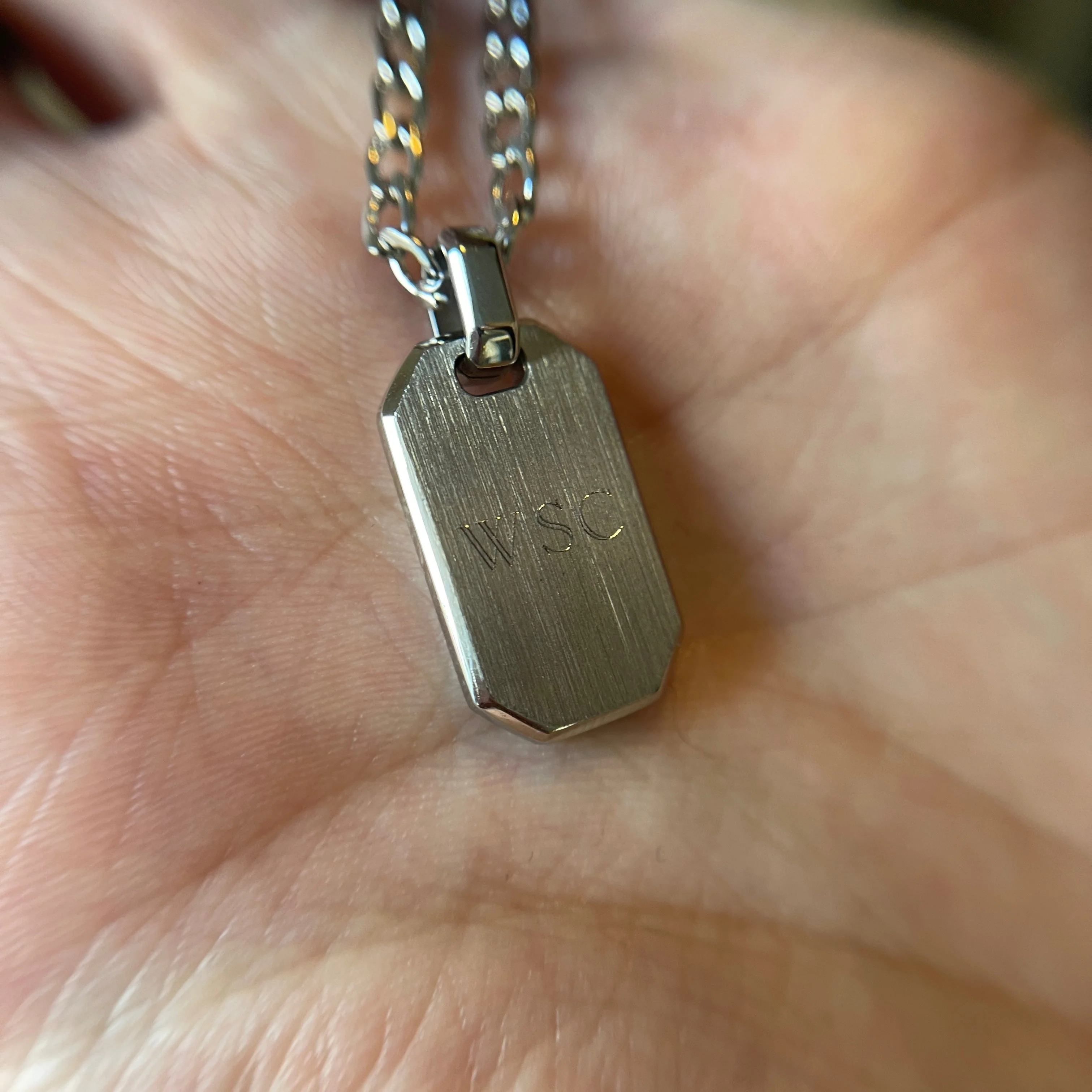 Spanger Dog Tag Necklace - Image 4