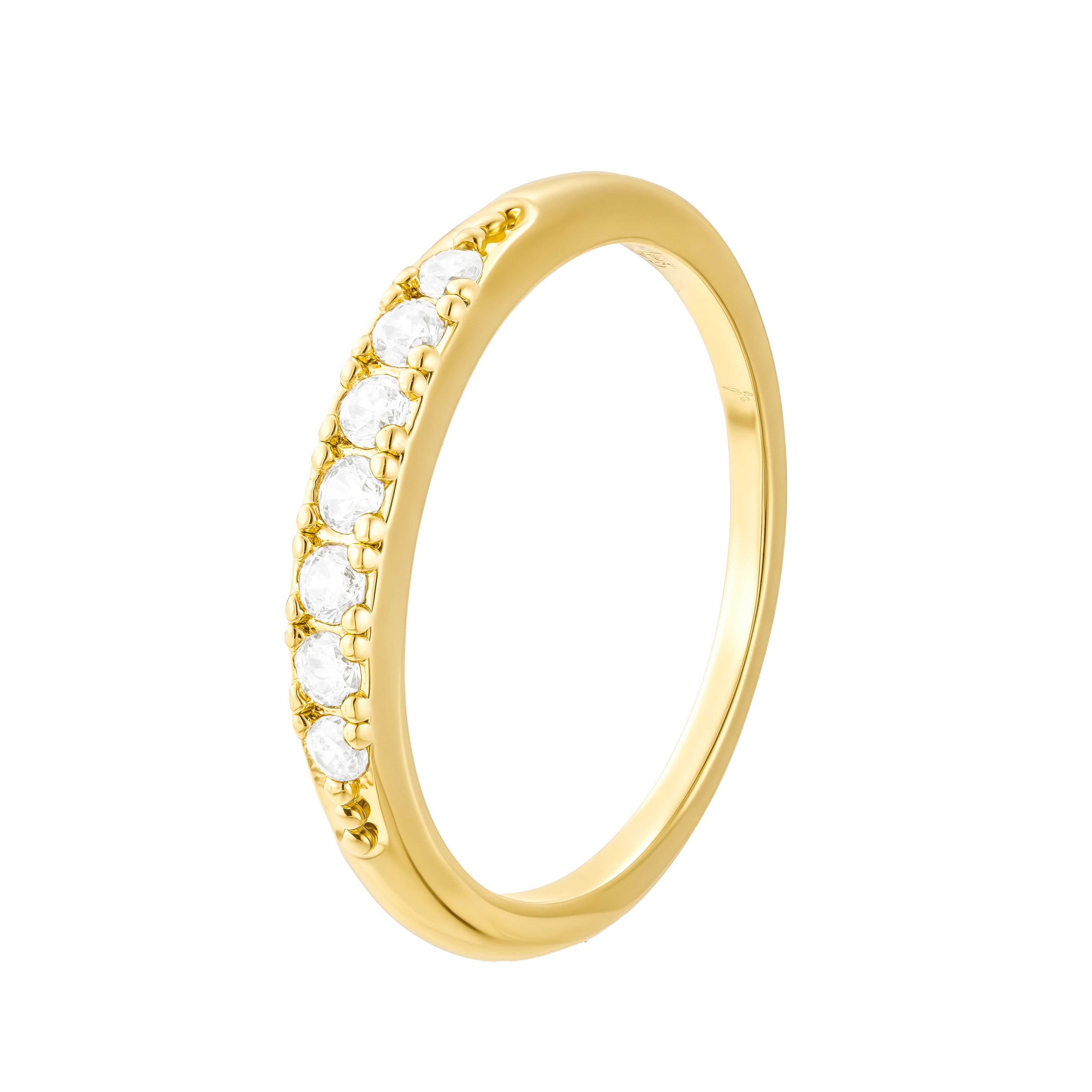 Classic Sparkle Band Ring - Image 5