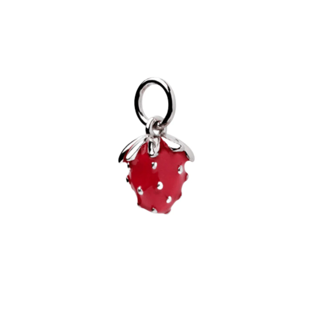 Strawberry Hoop Charm - Image 3