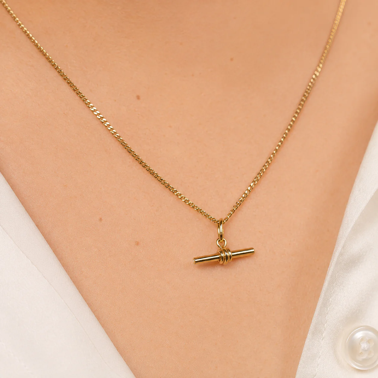 T- Bar Necklace - Image 2