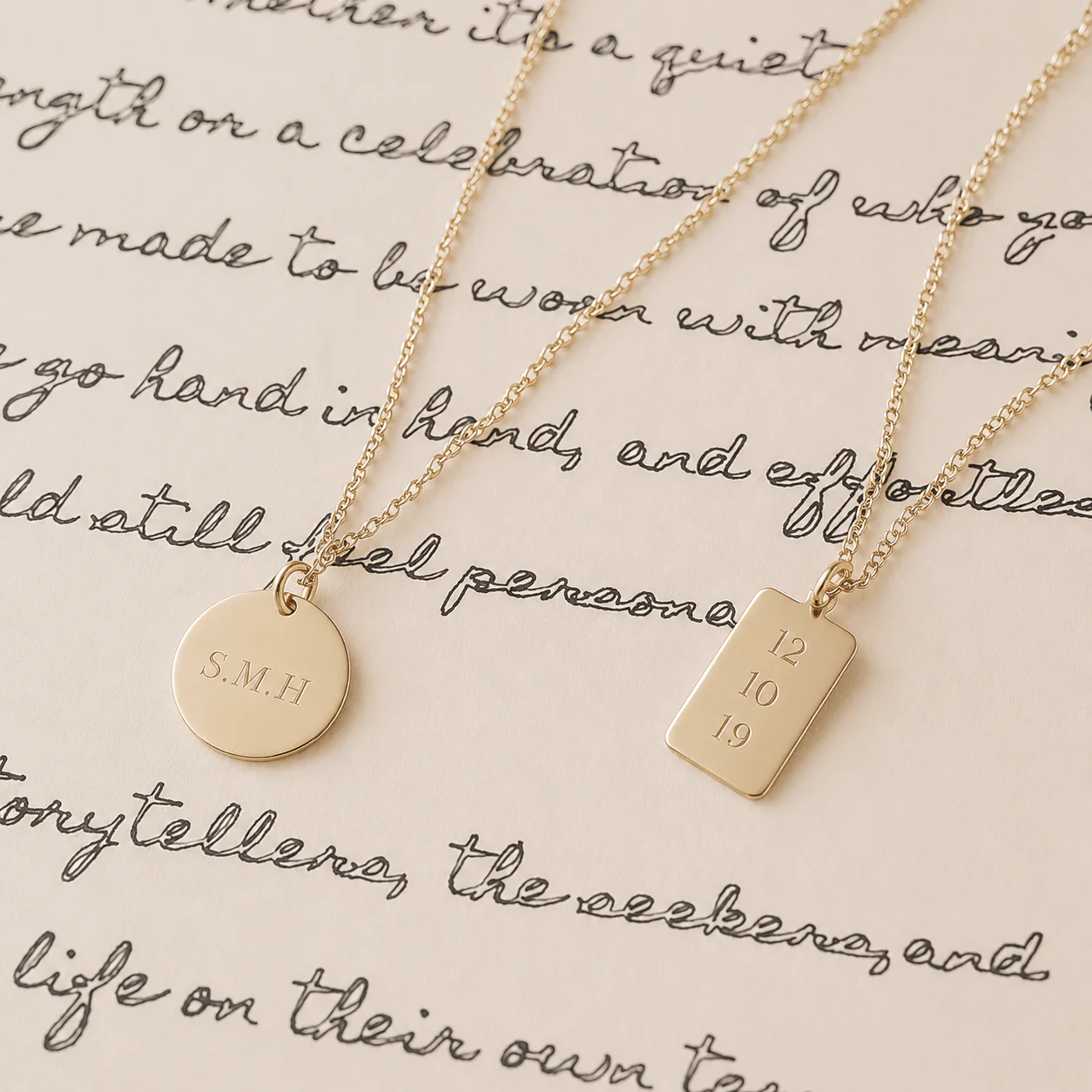 Tay Monogram Necklace - Image 7