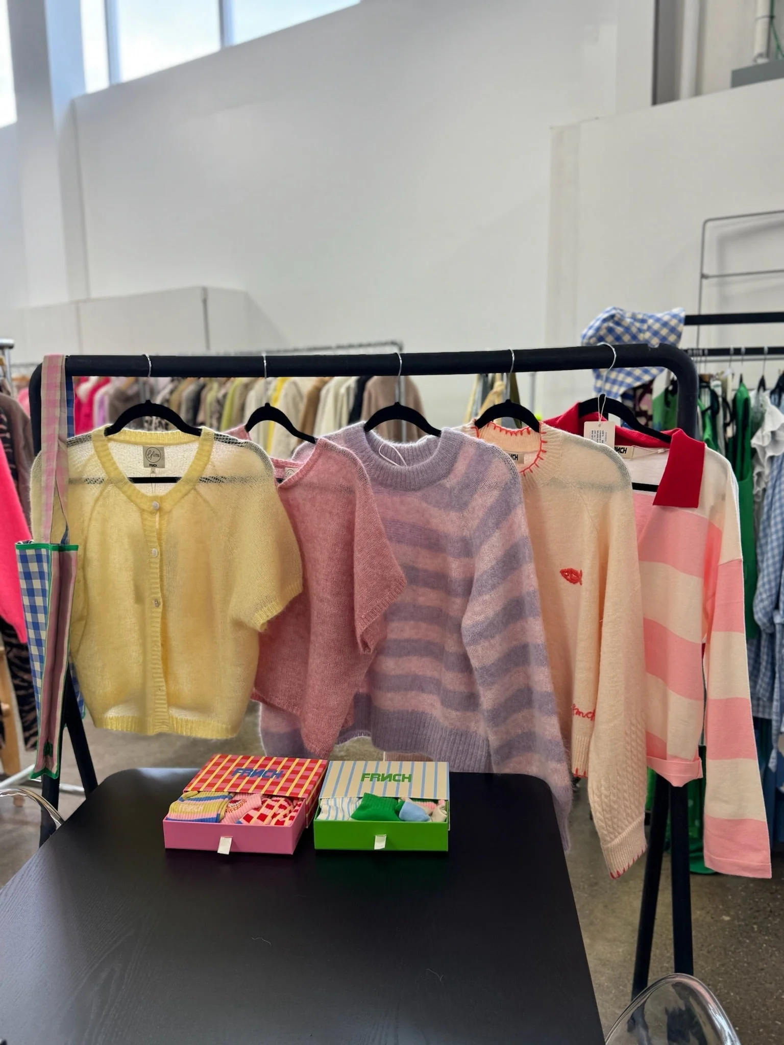Kawasan butter cardigan in yellow - Image 4